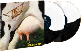 Aerosmith - 1993 Get a Grip - Sort/Hvid vinyl LP  - 286 kr.